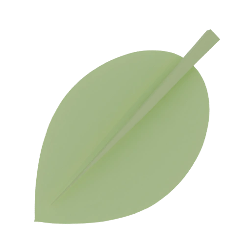 Stylized Leaf 3D Model