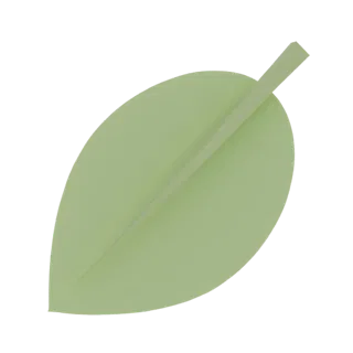 Stylized Leaf 3D Model