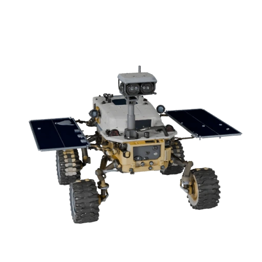Ice World Planetary Rover 3D Asset für Studiofilme