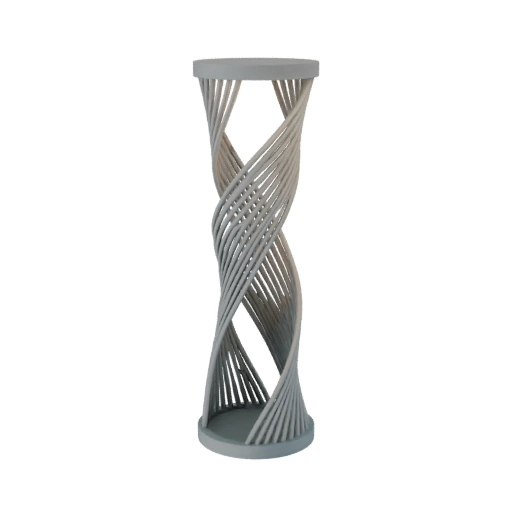 Twisted Column Pedestal