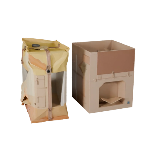 Boxed Chip Bag 3D Asset for Casual and Indie Games
