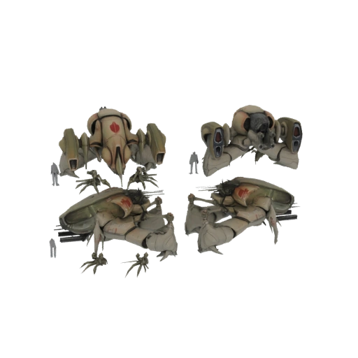 Modelo 3D de Tanque Flutuante Sci-Fi