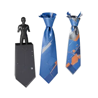 Stylized Tie 3D Fashion Asset for Games & Realtime