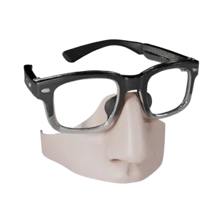Reading Style Glasses 3D Asset for Studio Catalogs