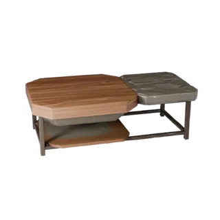 Extendable Coffee Table 3D Asset for Studio Renders
