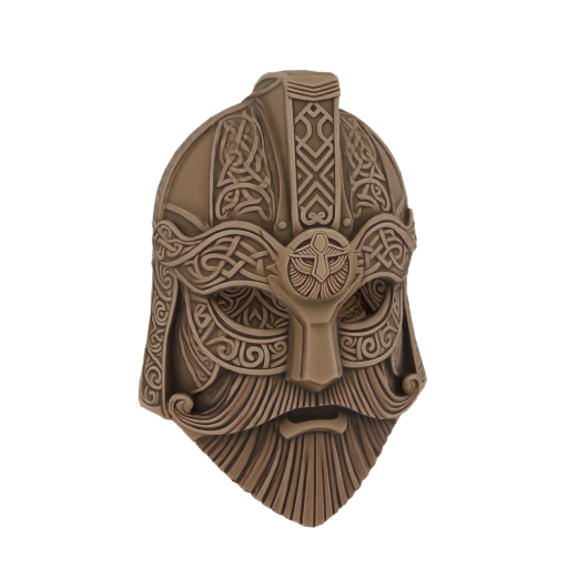 Dwarven Warrior Helmet 3D Model