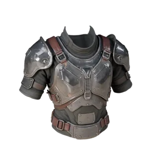Sci Fi Shoulder Armor 3D Cinematic Asset for Studio