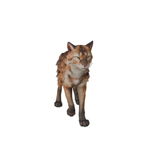 Modelo 3D de Lince para Blender - Asset PBR com Texturas | Isento de Royalties