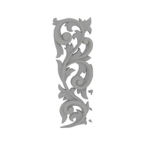 Ornate Scrollwork Panel