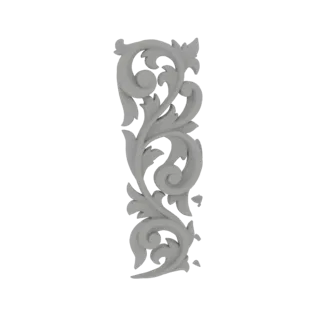 Ornate Scrollwork Panel
