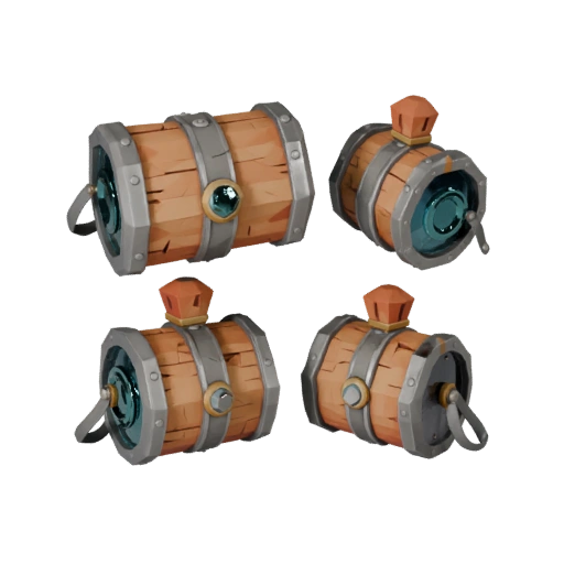 Fantasy Münzbeutel 3D-Asset für Spiele-Engine-Level