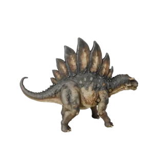 Stegosaurus 3D Model for Blender - PBR Asset with Textures