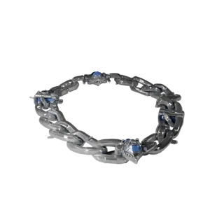 Stylized Chain Style Necklace 3D Casual Game Asset