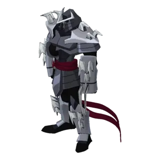 Shredder Armor 3D Model