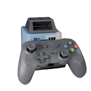 Stylized Mini Controller 3D Asset for Casual Games