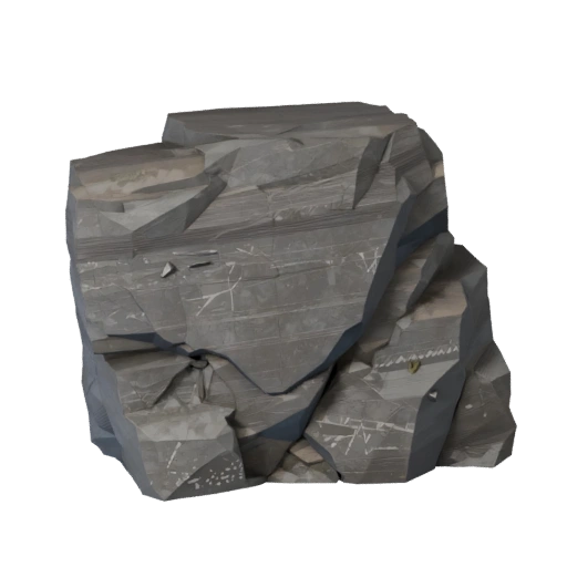 Low Poly Quarry Rock Face 3D Rocks And Cliffs for VR Worlds