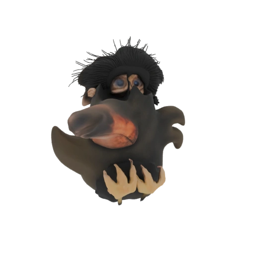 Whimsical Mole Character