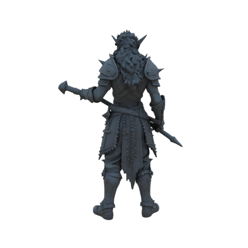 Fantasy Elfe Bogenschütze Miniatur STL - Schutz