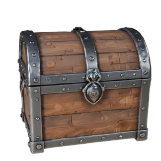 Unity Ready Fantasy Treasure Chest 3D Engine Asset