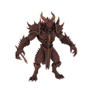 Dark Fantasy Demon Boss STL Pack
