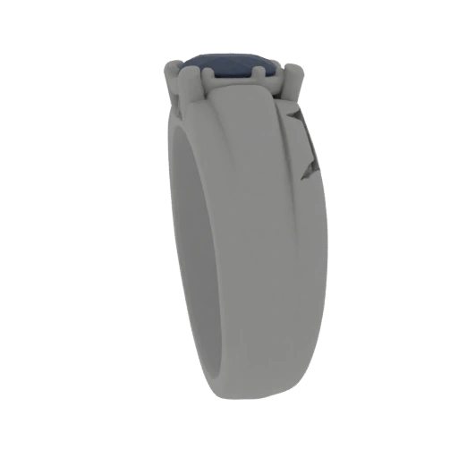 Anello di Fidanzamento Sigillo Asset 3D per Rendering Studio