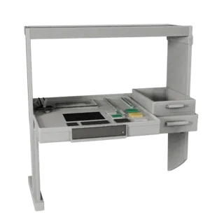 Startup File Tray 3D Asset for Realtime Engine Use