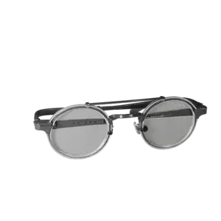 Round Glasses 3D Studio Asset for Catalog Listings