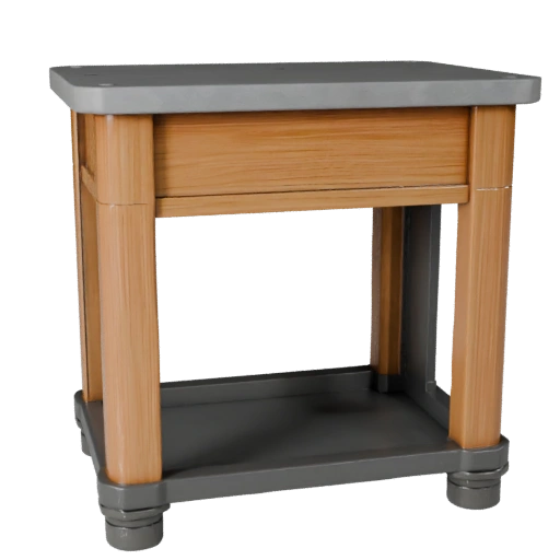 Minimal Side Table 3D Game Asset for Engine Levels