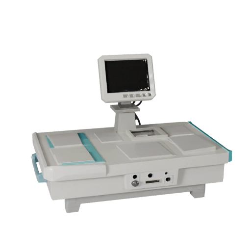 Surgical Training Monitor 3D Asset for Game Engines