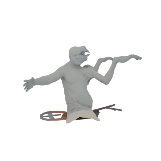 Mutated Humanoid Sculpture