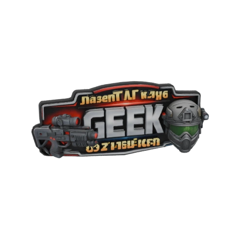 GEEK Laser Tag Club Emblem
