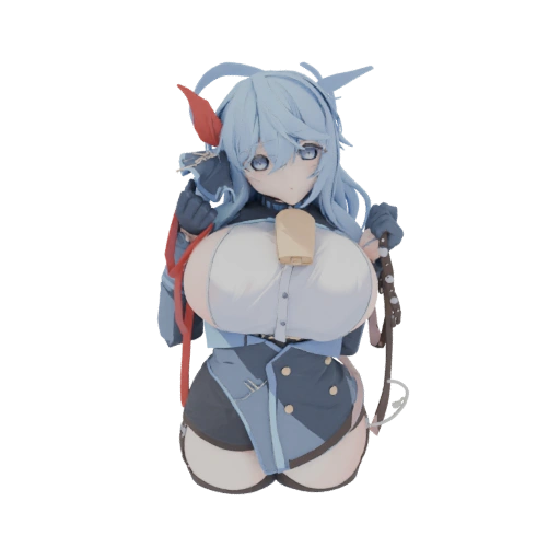 Blue Archive Ganyu 3D Model