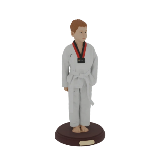 Taekwondo Champion Figurine