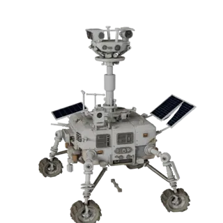 Prospector Lunar Lander 3D Asset for Layered Builds