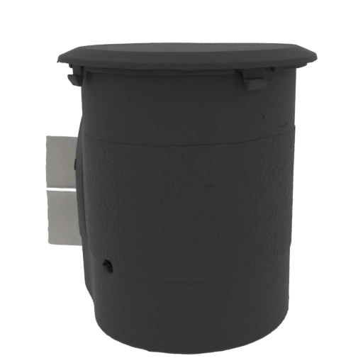 Textured Cylindrical Container