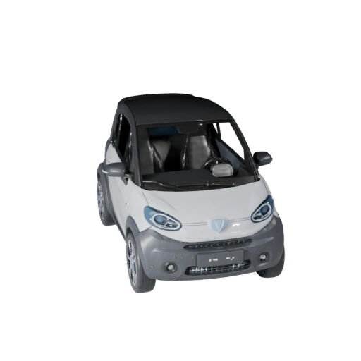 Modèle 3D de voiture compacte pour Blender - Actif prêt pour le rendu