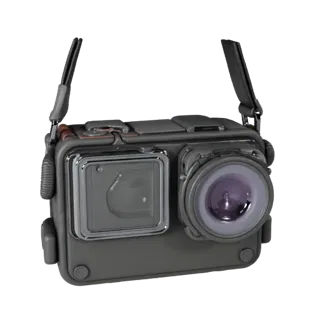 High Poly Training Body Camera 3D Asset for Studio
