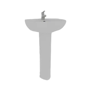 Pedestal Sink 3D Model