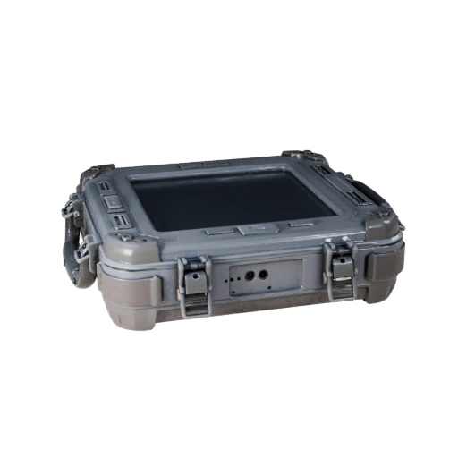 Rescue Field Tablet 3D Render Asset for Studio Use