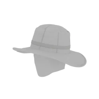 Wide Brim Hat STL 3D Asset for Resin and FDM Print