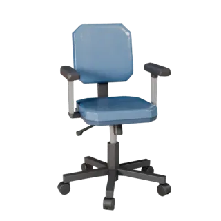 Ward Exam Chair 3D Game Asset for Realtime Engines