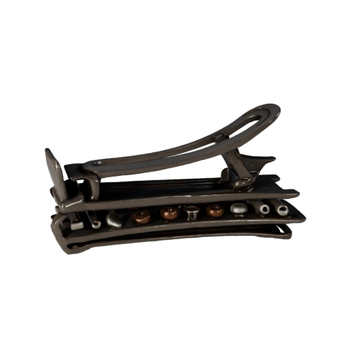 Utility Hair Clip 3D Model for Cinematic Animation