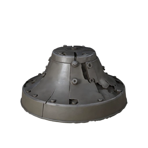 High Poly Industrial Round Base | Pro Render Detail Asset