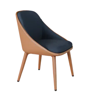 Modern Accent Chair 3D Render Asset for Studio Use