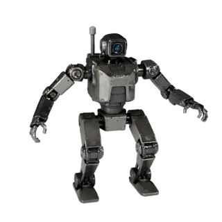 Humanoid Service Robot 3D Model for Cinema Studios