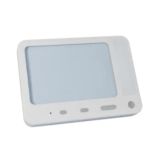 Minimal Smart Thermostat 3D Asset for Hero Renders