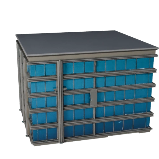 Moderne Glasfassade 3D-Modell für Unreal - Echtzeit-Asset