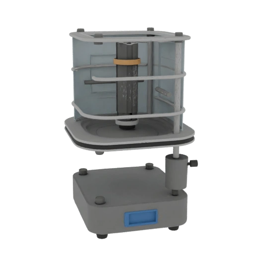 Research Lab Burner 3D Asset for AR and Online Use