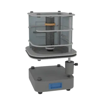 Research Lab Burner 3D Asset for AR and Online Use