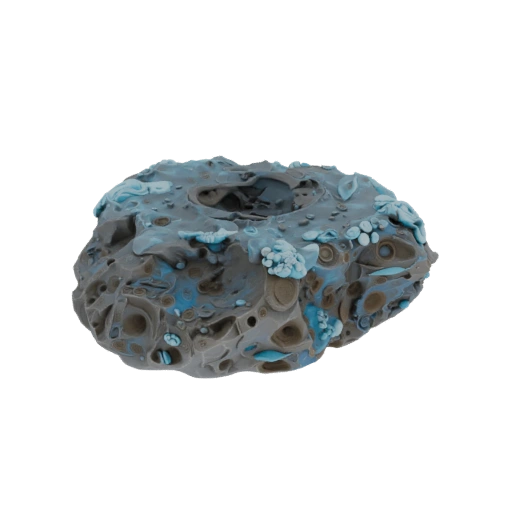 Campo di asteroidi di lava Asset 3D per stampa da tavolo